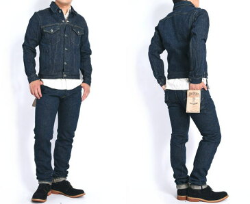 【2018新作】鬼デニム ONI DENIM Gジャン 20oz. 鬼秘シークレットデニム ONI SECRET DENIM 3rdタイプ デニムジャケット ワンウォッシュ ONI-02527P-ZR