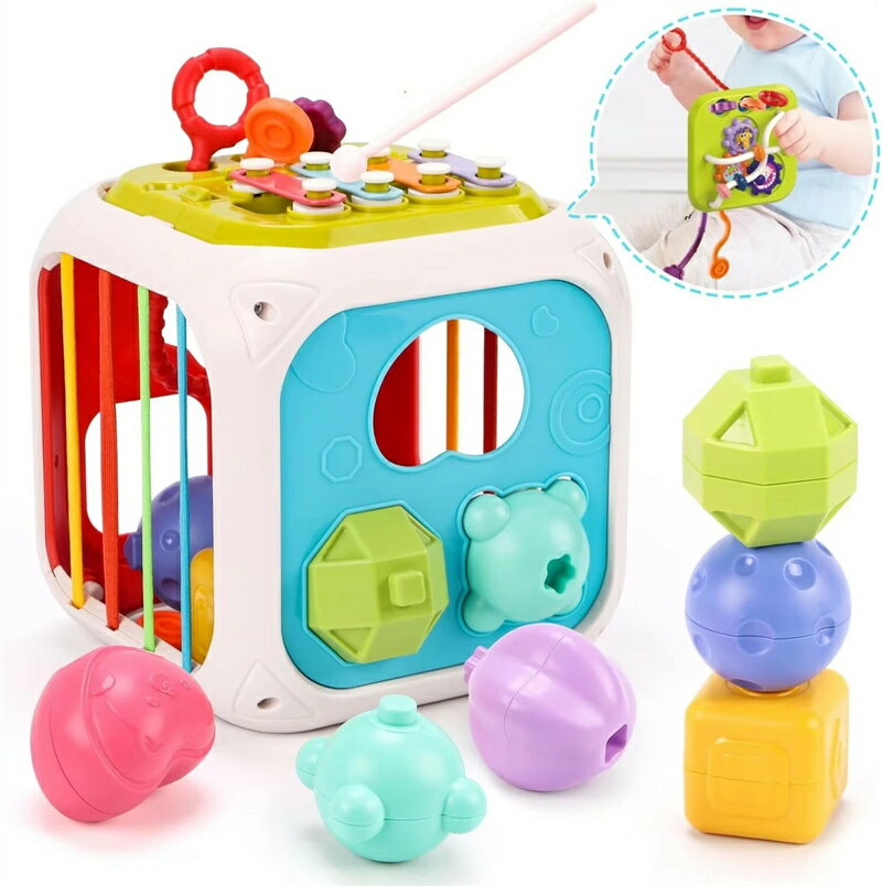 Rakuten - 赤ちゃん・幼児のおもちゃ 型はめおもちゃ 形合わせパズル 知育玩具 ベビーおもちゃ 教育おもちゃ 早期教育 おもちゃ図形認知 色認識 感覚玩具 楽器玩具 遊び入園祝い 出産祝い プレゼント ギフト 対象年齢：6 歳以上