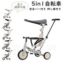 子供用三輪車 5in1 自転車 オリジナル 押し棒付き 安全バー付き サンシェード付き 送料無料 お祝い ギフト 成長調整可能 人気 ベストセラー プレゼント ...