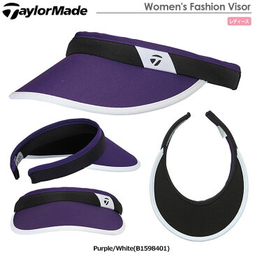 【ゴルフ】【サンバイザー】テーラーメイド TaylorMade レディース Women's Fashion Visor [B1598401] USA直輸入品