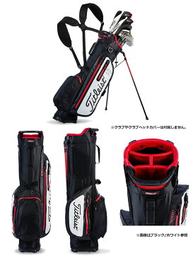【ゴルフ】【キャディーバッグ】タイトリスト Titleist メンズ PLAYERS 4UP STADRY スタンドバッグ TB8SX2 BK/BK 日本正規品