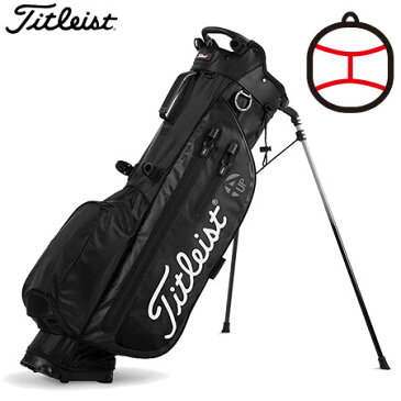 【ゴルフ】【キャディーバッグ】タイトリスト Titleist メンズ PLAYERS 4UP STADRY スタンドバッグ TB8SX2 BK/BK 日本正規品