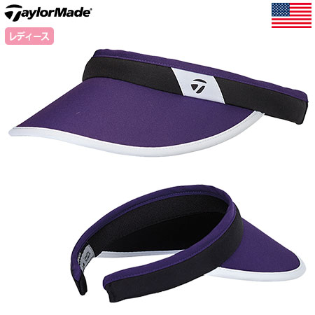 【ゴルフ】【サンバイザー】テーラーメイド TaylorMade レディース Women's Fashion Visor [B1598401] USA直輸入品