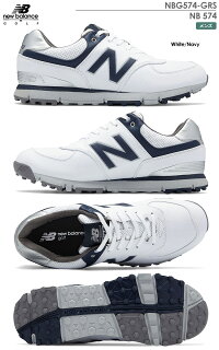 ニューバランスNB574スパイクレスシューズ
