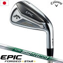 キャロウェイ EPIC FORGED STAR アイアンセット 5本組 6I-PW (N.S.PRO 950GH neo スチール装着) 日本正規品【エピック】【軟鉄鍛造】