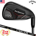 【スモークPVD】キャロウェイ 2019 BigBertha ビッグバーサ アイアンセット 6本組 5-PW (Recoil ZT9 カーボン装着) USA直輸入品【SMOKE PVD Finish】