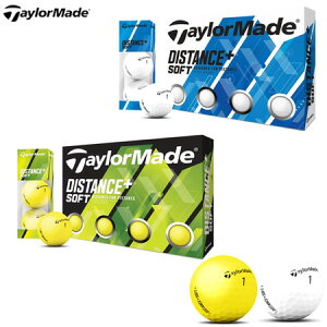 テーラーメイド ディスタンス＋ ソフト 2020モデル ゴルフボール ボール 日本正規品