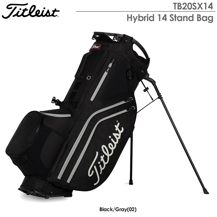 タイトリスト Hybrid 14 Stand Bag 14分割 スタンドキャディバッグ TB21SX14-02 Titleist 2021年モデル USA直輸入品