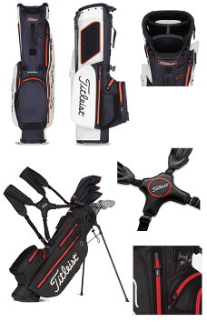 タイトリスト Players 4 StaDry Stand Bag TB21SX2-148 White/Navy/Flame Titleist 2021年モデル USA直輸入品