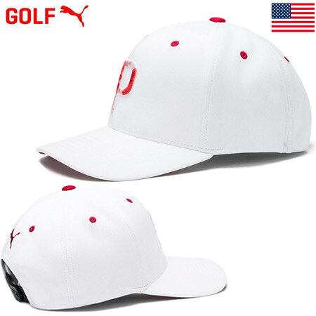 【ゴルフ祭 エントリーでポイント3倍】プーマ P 110 Love CAP メンズ アジャスタブル キャップ 022641-01 USA直輸入品