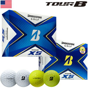 【イエロー追加】ブリヂストンゴルフ TOUR B XS ゴルフボール 2020年モデル 1ダース USA直輸入品【BRIDGESTONE GOLF】【スピン＆コントロール】【2020TOURB】【21MASTERS】