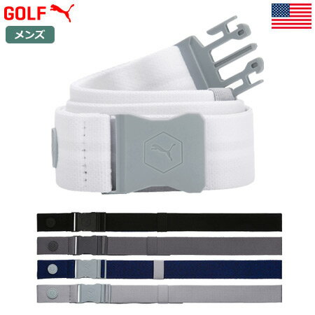 【土日祝も発送】プーマ PUMA ULTRALITE STRETCH Men's Golf Belt メンズ 053538 USA直輸入品【ストレッチ】