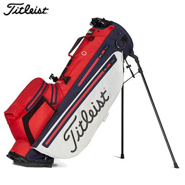 【土日祝も発送】タイトリスト Players 4 Plus ステイドライ スタンドバッグ TB21SX3 9型 キャディバッグ トリコロール Titleist 2021年モデル