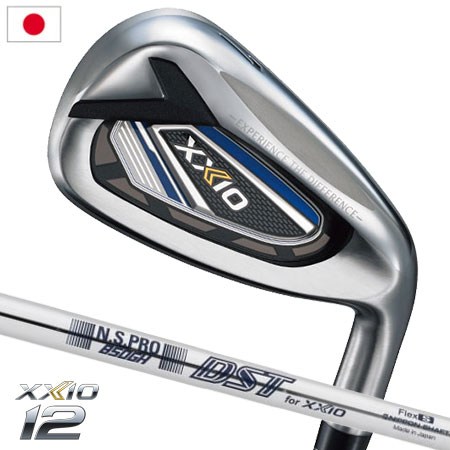 XXIO ゼクシオ 12 アイアンセット 5本組(#6-9,PW) ネイビー N.S.PRO 850GH DST for XXIO スチール装着 日本正規品