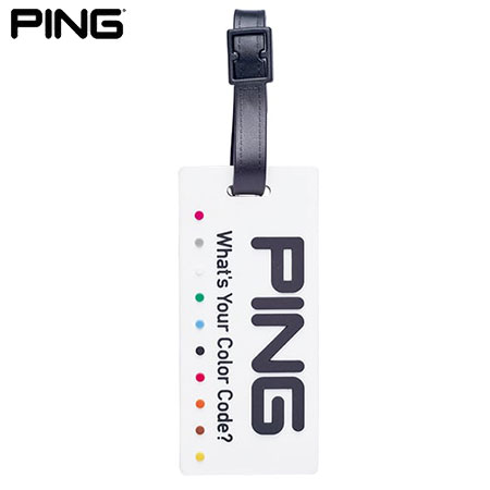 ピン AC-C191 COLOR CODE NAME TAG カラーコード ネームタグ PING GOLF 日本正規品