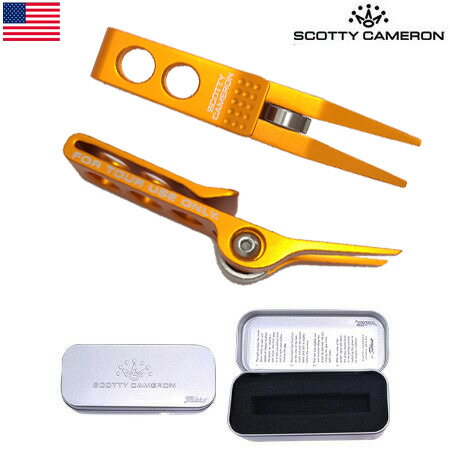 【稀少】スコッティキャメロン グリーンフォーク PIVOT TOOLS Roller Orange ローラー付き Scotty Cameron USA直輸入品【レアもの】【専用ケース付属】