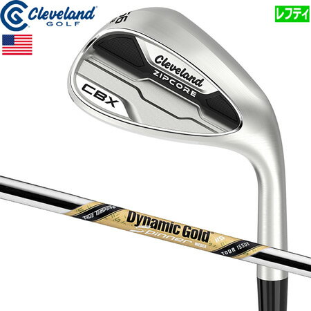 【ゴルフ祭 エントリーでポイント3倍】クリーブランド CBX ZIPCORE ジップコア ウェッジ メンズ レフティ 左用 DG115 SPINNER TOUR ISSUE USA直輸入品
