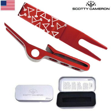 【稀少】スコッティキャメロン グリーンフォーク PIVOT TOOLS Flags RED Scotty Cameron USA直輸入品【レアもの】【専用ケース付属】