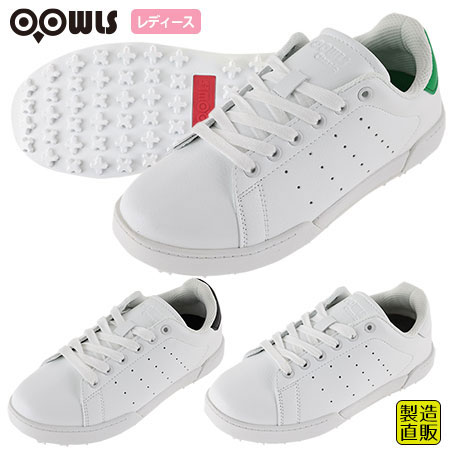 ゴルフシューズ レディース OOWLS 2022 クラシック スパイクレスシューズ JYPRF21LDS 2022年モデル スパイクレス シューズ 靴 おしゃれ...