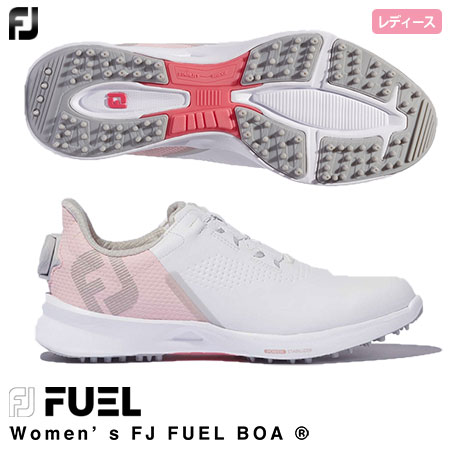 フットジョイ WOMENS FJ FUEL BOA フューエル ボア レディース スパイクレスシューズ FOOTJOY 92382 2022年モデル 日本正規品