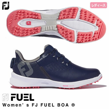 フットジョイ WOMEN'S FJ FUEL BOA フューエル ボア レディース スパイクレスシューズ FOOTJOY 92376 2022年モデル 日本正規品【土日祝も発送】