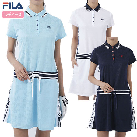 FILA GOLF レディース ワンピース 752401 フィラ 日本正規品 2022春夏モデル【土日祝も発送】