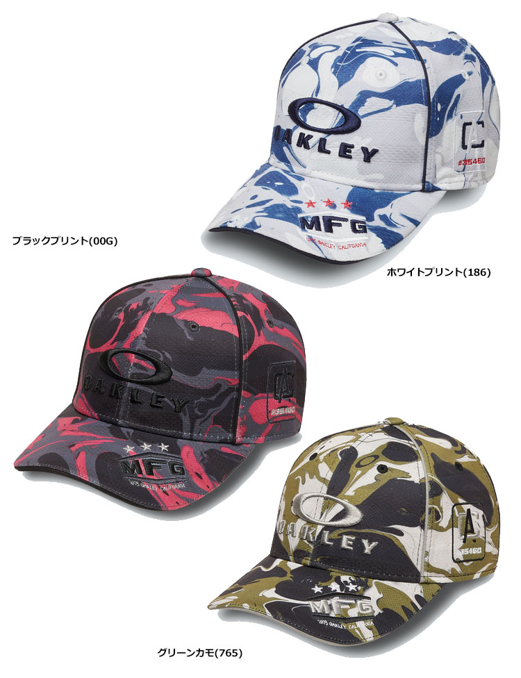 オークリー FIXED CAP 22.0 FOS901008 メンズ キャップ OAKLEY 2022春夏モデル 日本正規品【土日祝も発送】