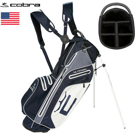 COBRA Ultradry Pro Stand Bag メンズ スタンドバッグ キャディバッグ 5分割 約2kg 防水 軽量 フード付属 90947901 USA直輸入品