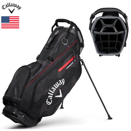 【ゴルフ祭 エントリーでポイント3倍】キャロウェイ Callaway 2022 Fairway 14 Stand Bag 14分割 約2.7kg キャディバッグ スタンドバッグ 5122037 USA直輸入品