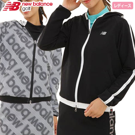 ニューバランス ストレッチダブルクロス フルジップ フーディー 012-2220501 レディース newbalance golf 2022秋冬モデル 日本正規品【土日祝も発送】