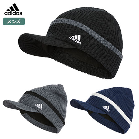 アディダス COLD.RDY バイザーニットキャップ IS320 メンズ adidas 2022秋冬モデル 日本正規品【土日祝も発送】