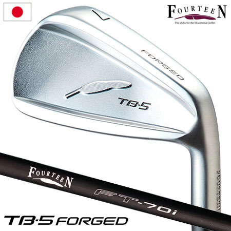 եƥ TB-5 FORGED 󥻥å 5 6I-PW FT-70i ܥ󥷥ե Ŵ¤ 2023ǯǥ 