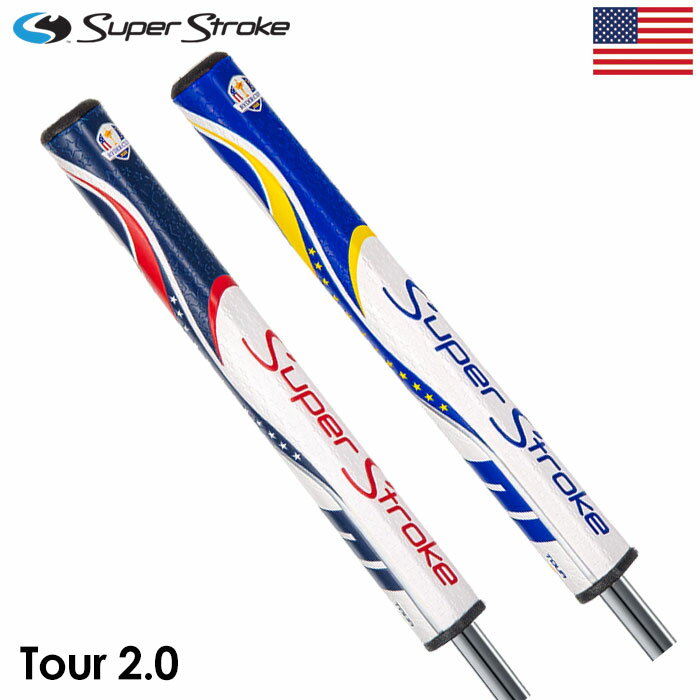 スーパーストローク パター用 グリップ SuperStroke 2023 RYDER CUP PUTTER GRIPS Tour 2.0 2023年モデル USA直輸入品