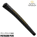 スコッティキャメロン ピストレロ プラス パターグリップ PISTOLERO PLUS GRIP Black & White Texture & Yellow Scotty Cameron USA直輸入品