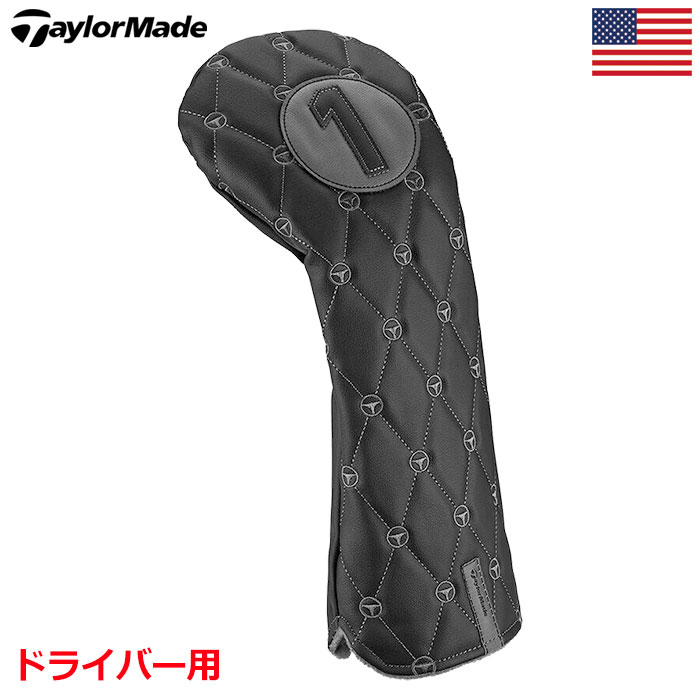 テーラーメイド ヘッドカバー ドライバー用 PATTERNED DRIVER HEADCOVER N8945501 2023年モデル TaylorMade USA直輸入品