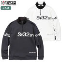 SY32 GOLF SYG-23A02 ZIP UP LIGHT STRETCH SHIRTS シャツ 長袖 メンズ 日本正規品 2023秋冬モデル