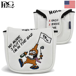 PRG パターカバー 19TH HOLE SPIDER MALLET PUTTER COVER スパイダー用 マレットタイプ 2023年モデル USA直輸入品