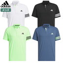 アディダス 3ストライプス メッシュベントポロ IKK68 メンズ adidas 2024春夏モデル 日本正規品