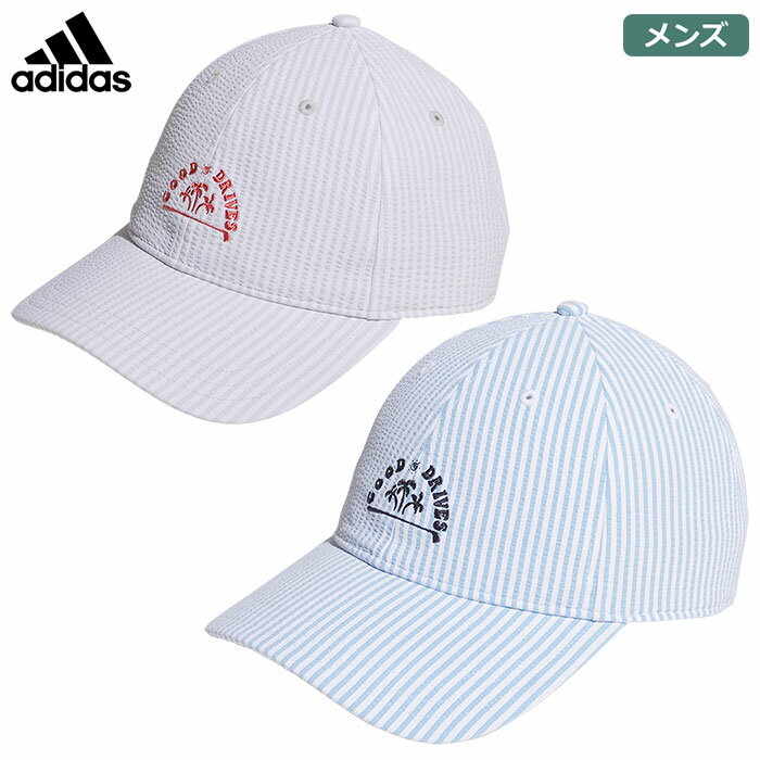 アディダス アディダス シアサッカー キャップ IKK37 メンズ ゴルフキャップ 帽子 adidas 2024春夏モデル 日本正規品