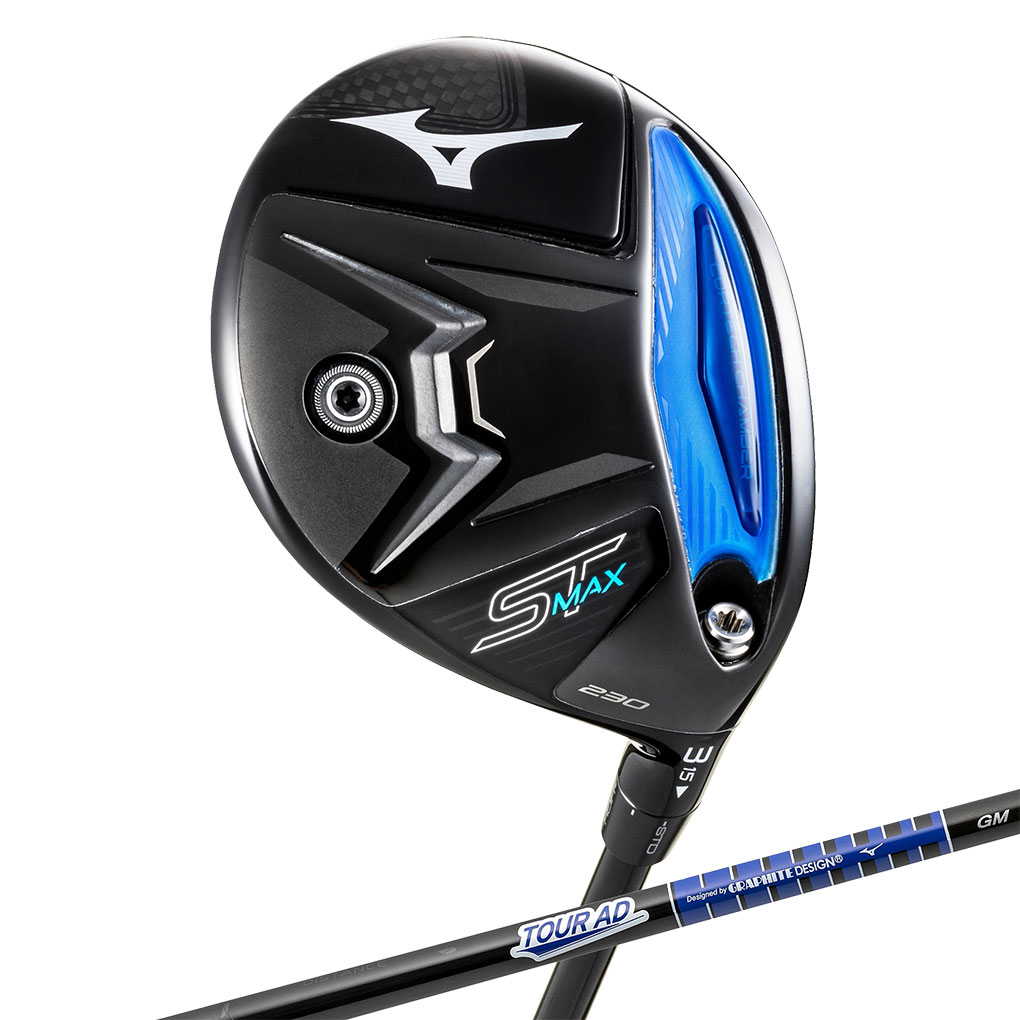 ミズノ ST-MAX 230 フェアウェイウッド メンズ 右用 TOUR AD GM F カーボンシャフト mizuno 2024年モデル 日本正規品 stmax230 ツアーAD ゴルフクラブ
