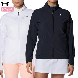 アンダーアーマー ブルゾン レディース アンダーアーマー UAウィンド フルジップ ジャケット 1384963 レディース UNDER ARMOUR 2024春夏モデル 日本正規品