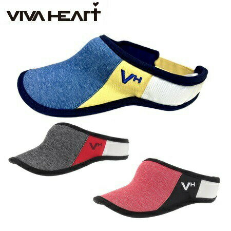 【特価品】VIVA HEART デニムニット インティグレートサンバイザー 013-56833【アウトレット】