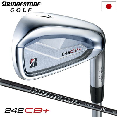 BS ブリヂストンゴルフ 242CB+ アイアン 6本セット(#5〜9、PW) メンズ 右用 Diamana Thump iB70 カーボンシャフト 日本正規品 2024年モデル