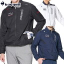 ルコックスポルティフ 2WAYブルゾン LG4FWB00M メンズ ゴルフウェア le coq sportif golf 2024秋冬モデル 日本正規品