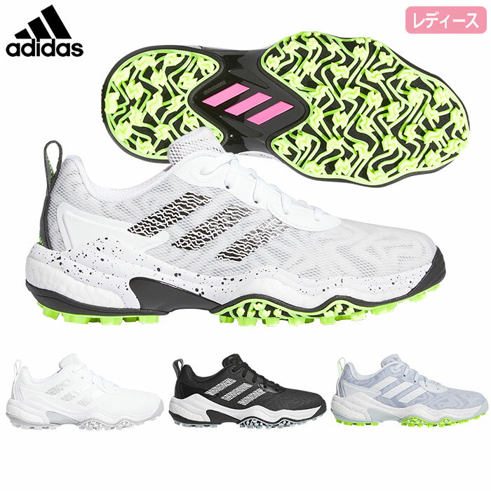 アディダス ウィメンズ コードカオス 25 NKZ94 スパイクレス ゴルフシューズ レディース 2024年モデル adidas 日本正規品
