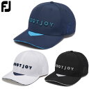フットジョイ MEN'S ブリムステッチキャップ FH24ABRS メンズ FOOTJOY ゴルフ 帽子 2024秋冬モデル 日本正規品