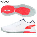 プーマ ゴルフ メンズ ゴルフ アルファキャット ニトロ スパイクレス シューズ 378692-02 ゴルフシューズ 靴 PUMA 2024年モデル 日本正規品