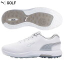 プーマ ゴルフ メンズ ゴルフ アルファキャット ニトロ スパイクレス シューズ 378692-03 ゴルフシューズ 靴 PUMA 2024年モデル 日本正規品