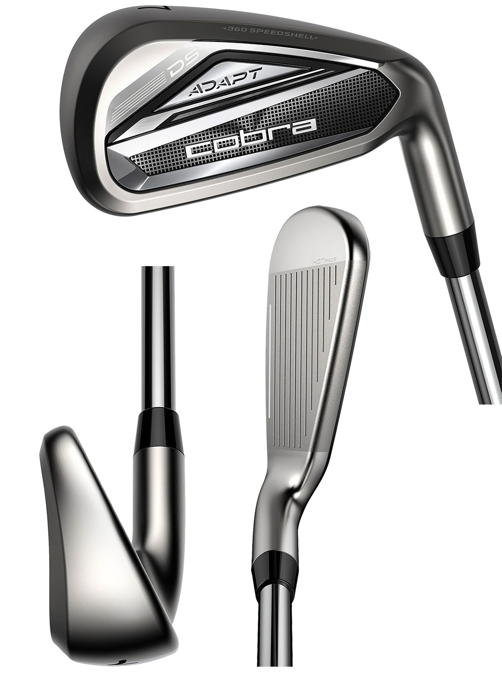 コブラ 2025 DS-ADAPT Irons アイアン 5本セット(6-9,PW) メンズ 右用 KBS Tour Lite スチールシャフト装着 USA直輸入品 ゴルフクラブ