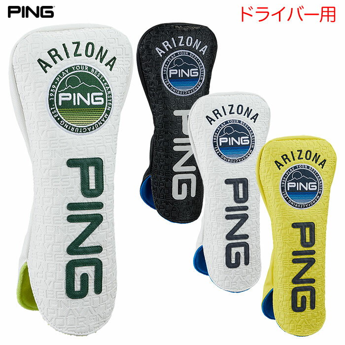 PING ピン HC-N2501 Mr.PING ストリートカジュアルヘッドカバー ドライバー用 ゴルフ 2025年モデル 日本正規品